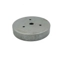Portaglobos de hierro bruto 85mm x 15mm con tornillos
