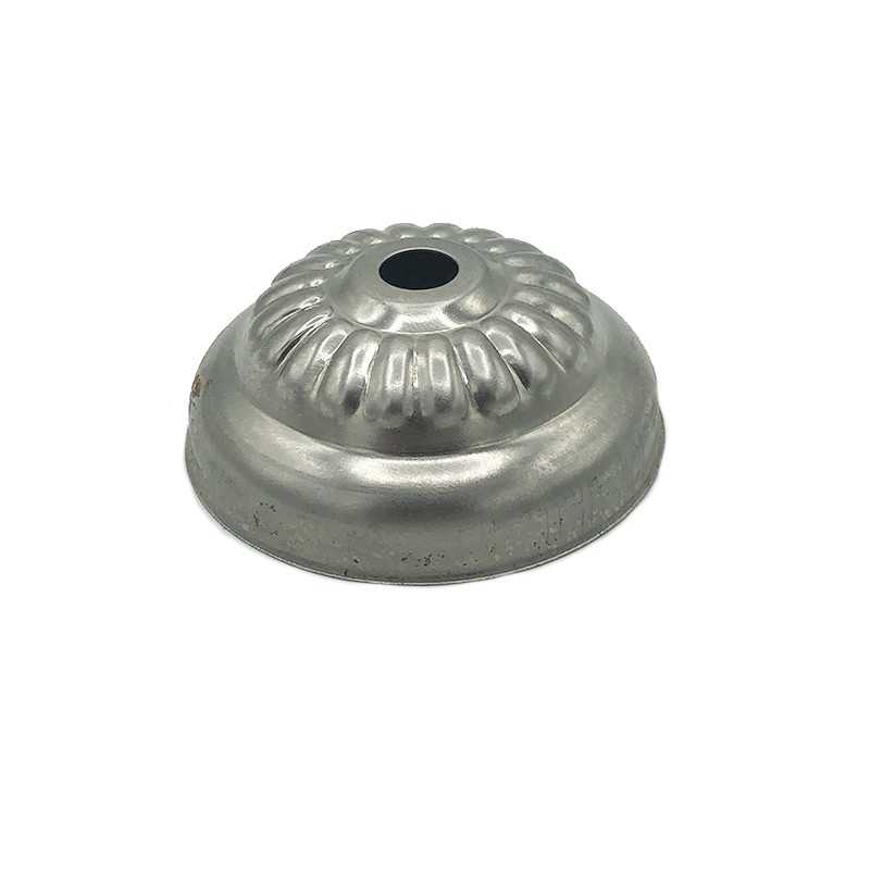 Tapa decorada hierro bruto 55mm x 10mm
