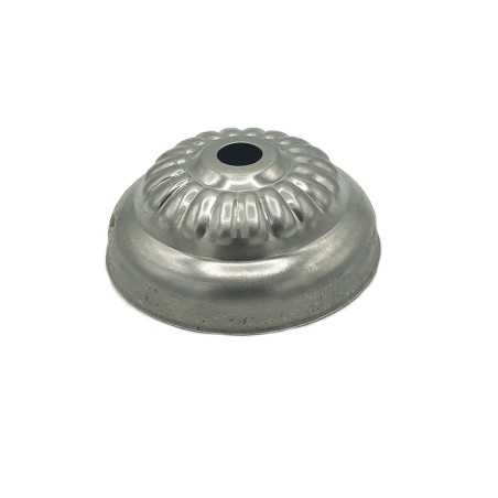 Tapa decorada hierro bruto 55mm x 10mm