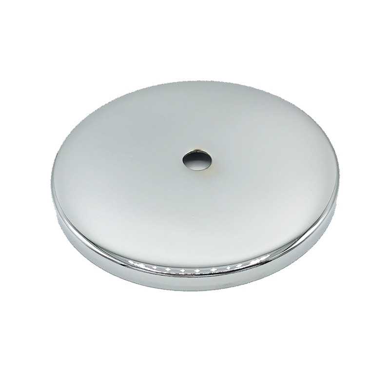 Tapa portaglobos cromada 99mm diámetro x 5mm