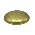 Tapa portaglobos de latón 160mm diámetro x 4mm