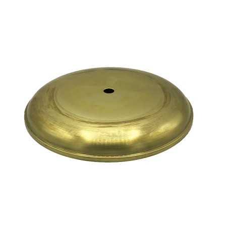 Tapa portaglobos de latón 160mm diámetro x 4mm