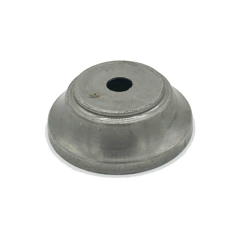 Tapa portaglobos trapecio hierro bruto 59mm diámetro x 5mm