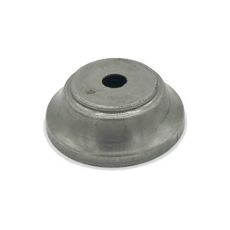 Tapa portaglobos trapecio hierro bruto 59mm diámetro x 5mm