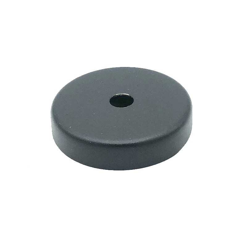 Tapa portaglobos color negro 51mm diámetro x 7mm