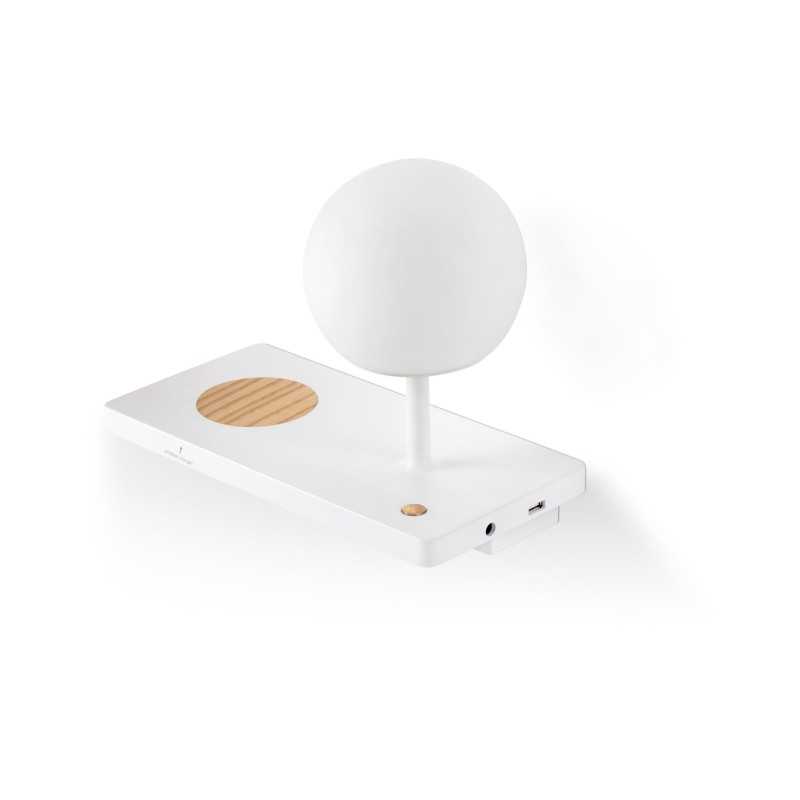 LED-Leuchte mit kabellosem Ladegeraet, PC-Globus, VALADE