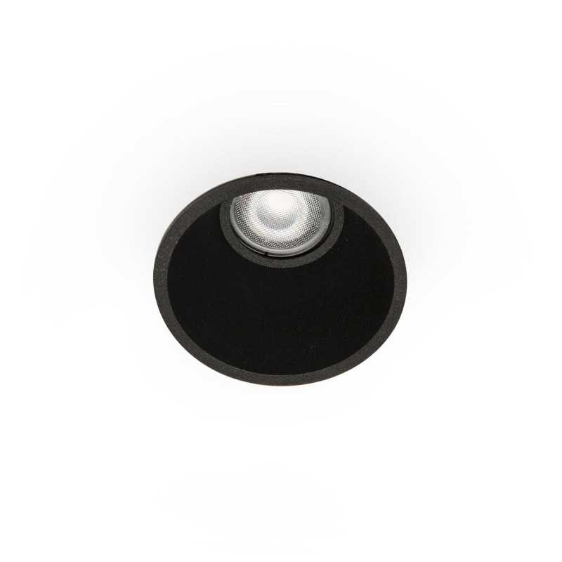 Deckenleuchte aus Aluminium GU10, mattschwarz, MAZEAU