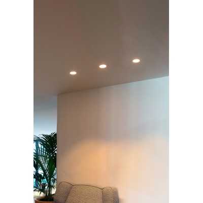 Deckenleuchte aus Aluminium mit integrierter LED, mattweiss, GOUYARD