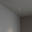 Deckenleuchte aus Aluminium mit integrierter LED, mattschwarz, GOUDOU