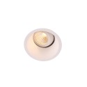 Deckenleuchte aus Aluminium mit integrierter LED, mattweiss, HAMARS
