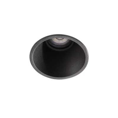 Deckenleuchte aus Aluminium GU10, mattschwarz, SAVOIE