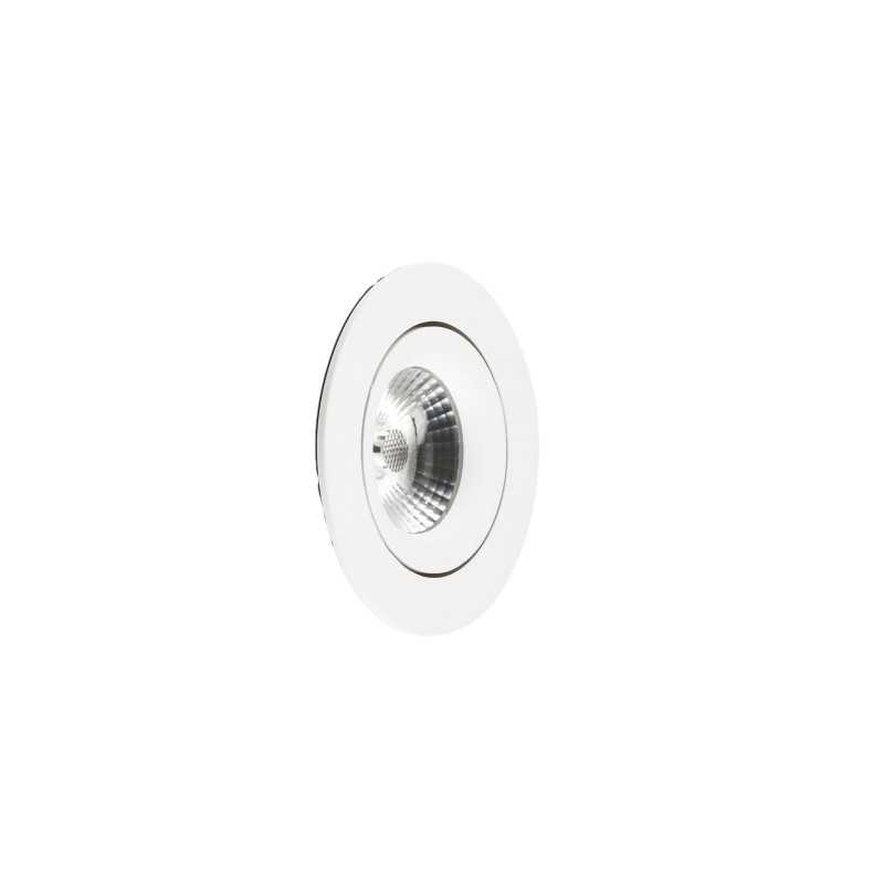 Deckenleuchte aus Aluminium mit integrierter LED, weiss, TREDIAS