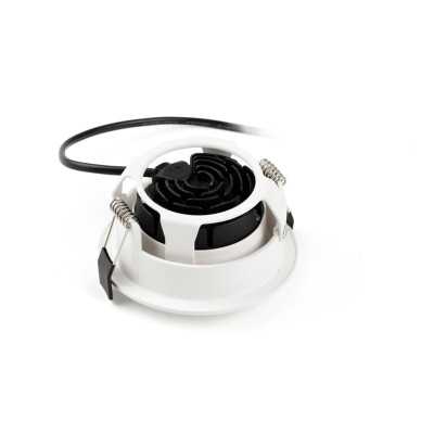 Deckenleuchte aus Aluminium mit integrierter LED, weiss, TREDIAS
