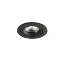 Deckenleuchte aus Aluminium mit integrierter LED, schwarz, LALINDE