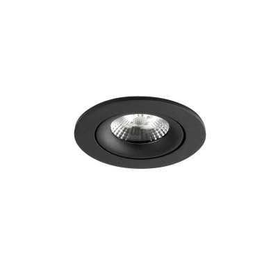 Deckenleuchte aus Aluminium mit integrierter LED, schwarz, LALINDE