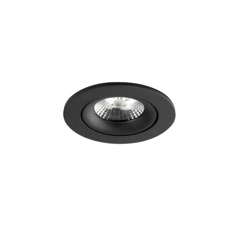 Deckenleuchte aus Aluminium mit integrierter LED, schwarz, LALINDE