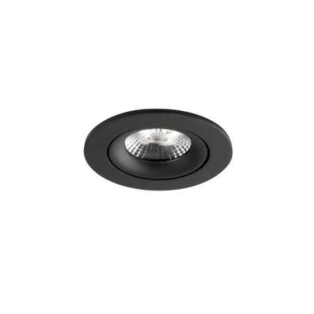 Deckenleuchte aus Aluminium mit integrierter LED, schwarz, LALINDE