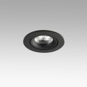 Deckenleuchte aus Aluminium mit integrierter LED, schwarz, LALINDE