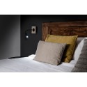 Wandleuchte aus Stahl mit integrierter LED, Holz, DENAIN