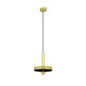 Deckenleuchte aus Stahl E27, mattgold, BAGNOT