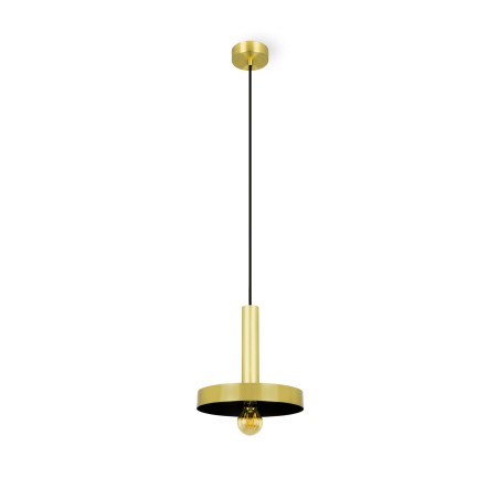 Deckenleuchte aus Stahl E27, mattgold, BAGNOT