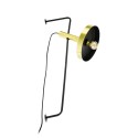 Wandleuchte aus Stahl E27, mattgold, FOULIE