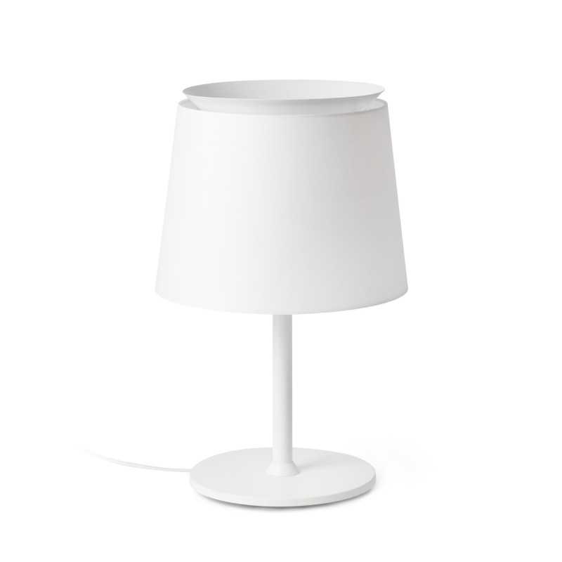 Tischleuchte aus Stahl E27, Weiss, CHAPPES