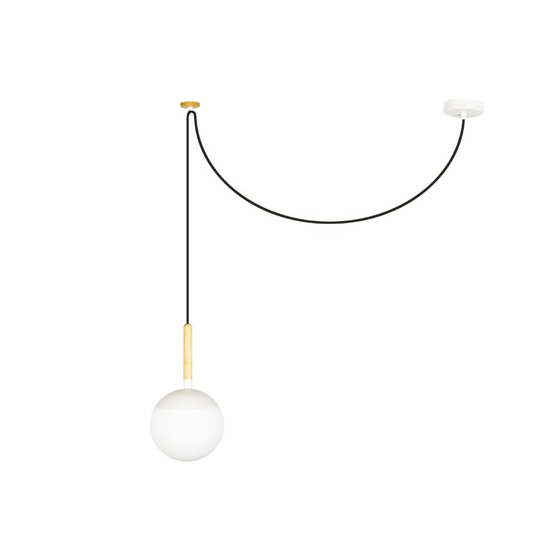 Deckenleuchte aus Aluminium E27, mattweiss, GIBRET
