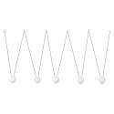 Deckenleuchte aus Aluminium E27, mattweiss, HELOUP