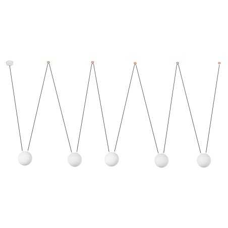 Deckenleuchte aus Aluminium E27, mattweiss, HELOUP