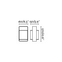 Tischleuchte aus Stahl E27, mattweiss, CHIVES