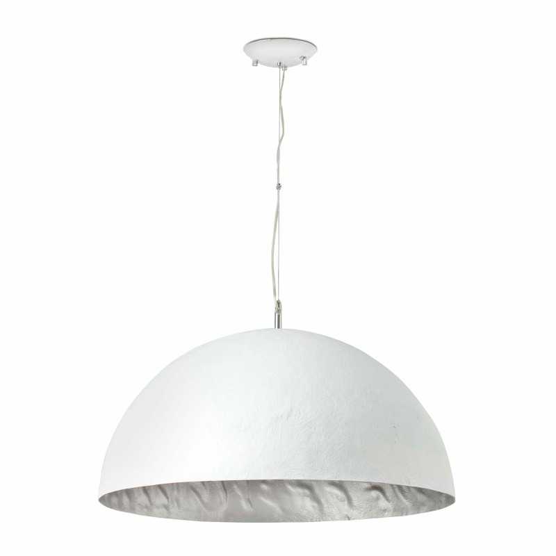 Deckenleuchte aus Fiberglas E27, mattweiss, LAMBREY