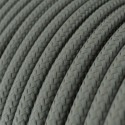 Cable decorativo textil a metros homologado color gris
