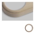 Marco individual de madera natural modular