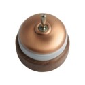 Mecanismo porcelana individual color cobre