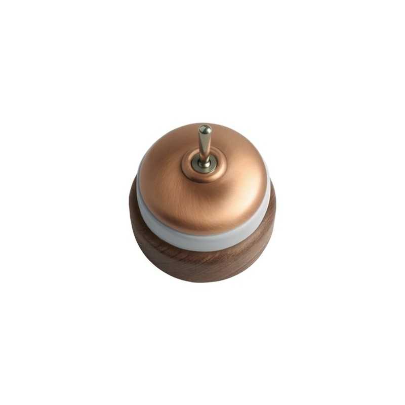 Mecanismo porcelana individual color cobre