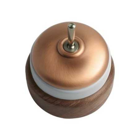 Mecanismo porcelana individual color cobre