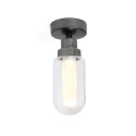 Deckenleuchte aus Stahl mit integrierter LED, grau, COADRI