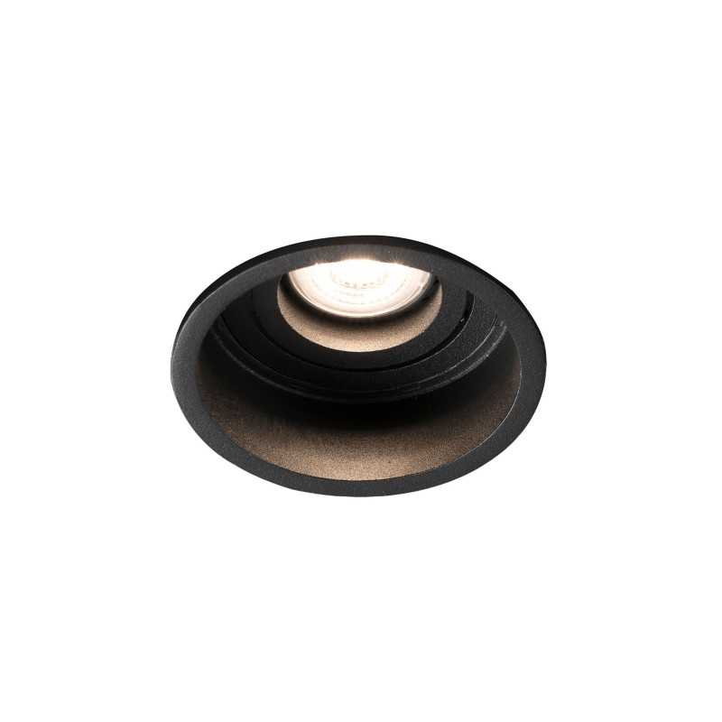 Deckenleuchte Stahl GU10 mattschwarz POISEUX
