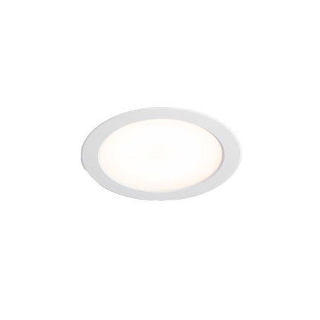 Deckenleuchte aus Aluminium mit integrierter LED, mattweiss, AGASSAC