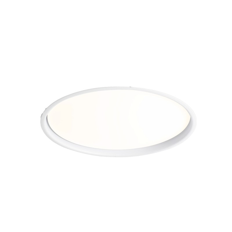 Deckenleuchte aus Aluminium mit integrierter LED, mattweiss, DIEUZE