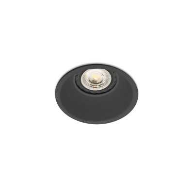 Deckenleuchte Aluminium GU10 mattschwarz FLUMET
