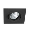 Deckenleuchte Aluminium GU10 mattschwarz LONGNES