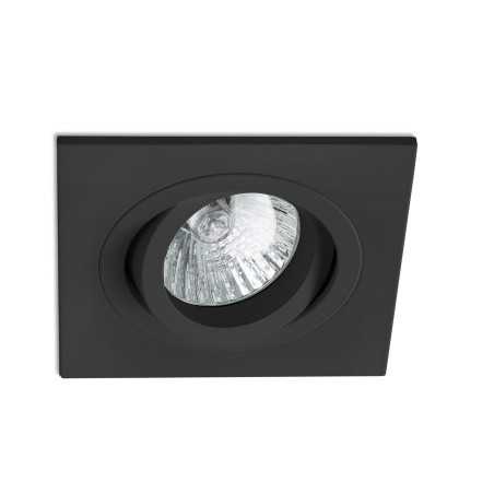 Deckenleuchte Aluminium GU10 mattschwarz LONGNES