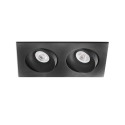 Deckenleuchte Aluminium GU10 mattschwarz MAIZEY