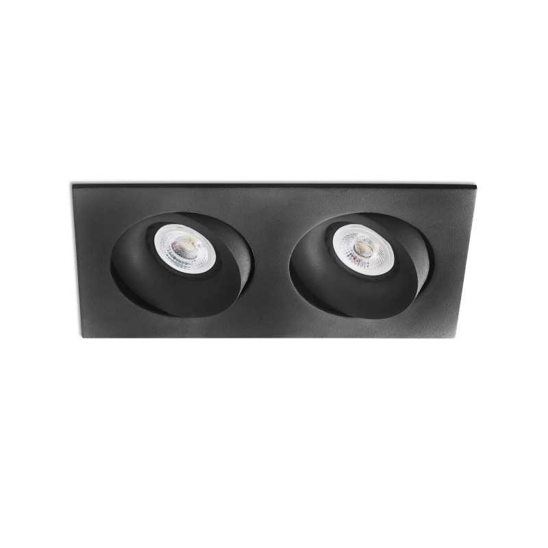 Deckenleuchte Aluminium GU10 mattschwarz MAIZEY
