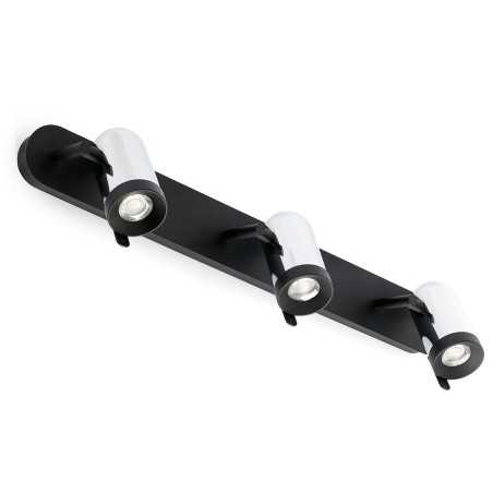 Wandleuchte aus Stahl GU10, chrom glaenzend, BRANDON