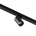 Deckenleuchte aus Aluminium mit integrierter LED, mattschwarz, SILLANS