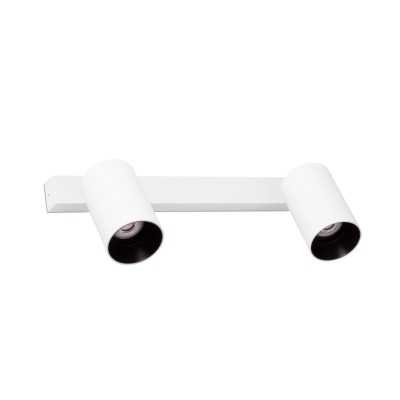 Wandleuchte aus Aluminium GU10, mattweiss, CAMOUS