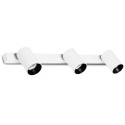 Wandleuchte aus Aluminium GU10, mattweiss, CRAVANT